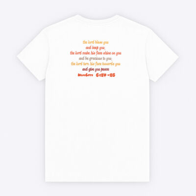 The Lord Bless You Tee (Sand/Orange) SAMEDAY Thumbnail