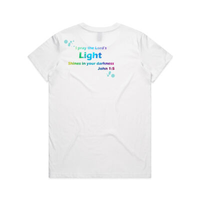 The Lord's Light Maple Tee (White) SAMEDAY Thumbnail